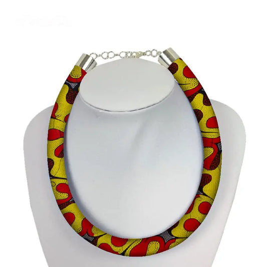 Geometric Women's African Ethnic Necklace Funky African