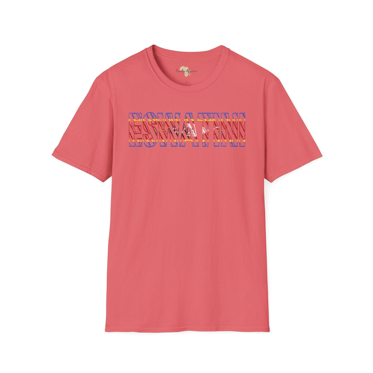 Eswatini text unisex softstyle tee Funky African