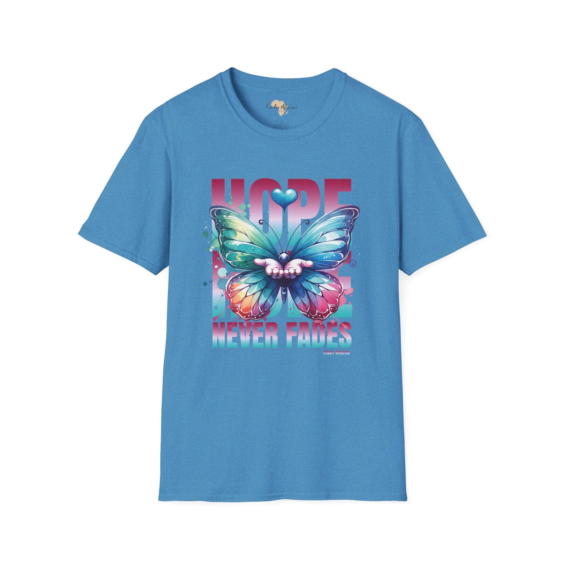 Hope never fails unisex softstyle tee Funky African