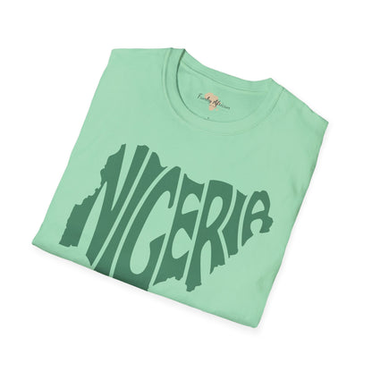 Nigeria cut unisex softstyle tee