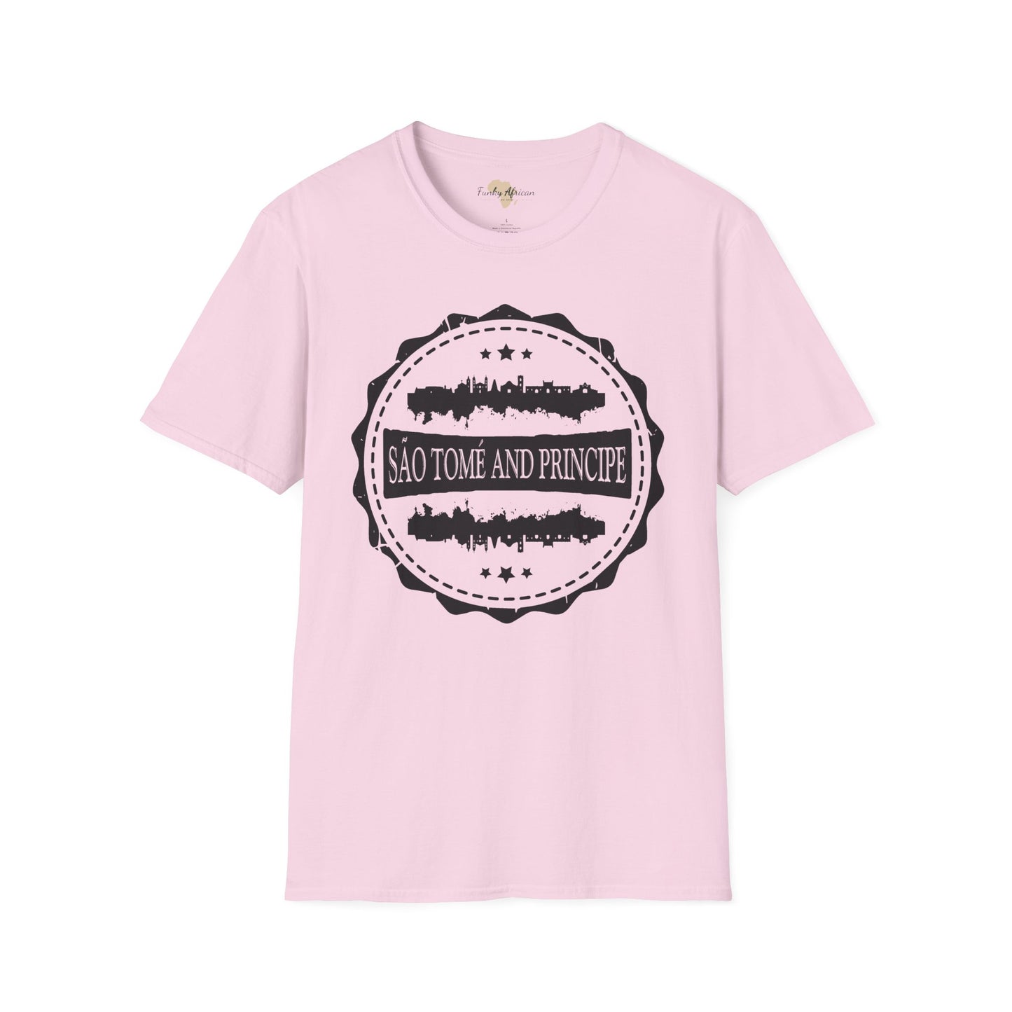 São Tomé and Príncipe Stamp unisex tee