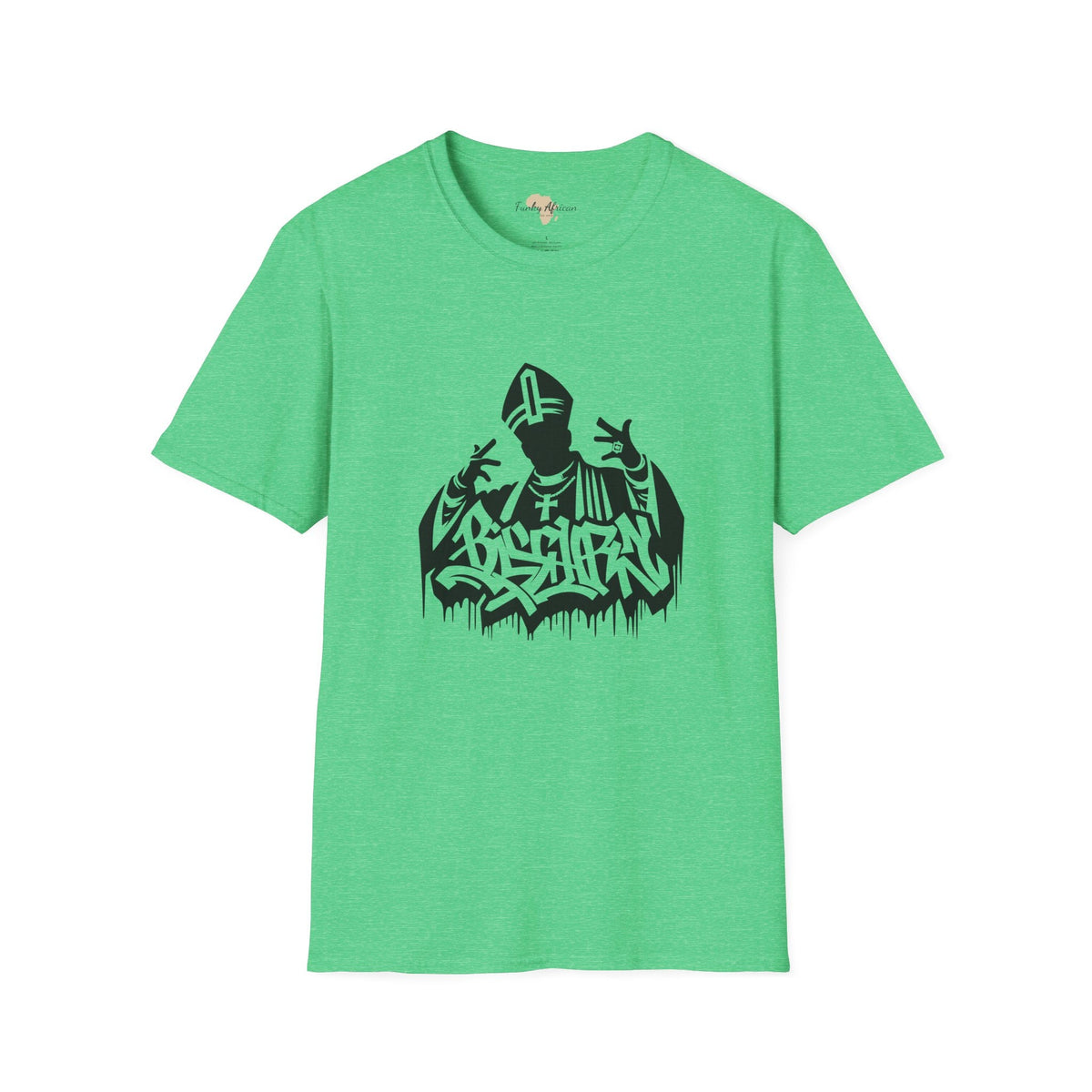 Funky graffiti unisex softstyle tee Funky African