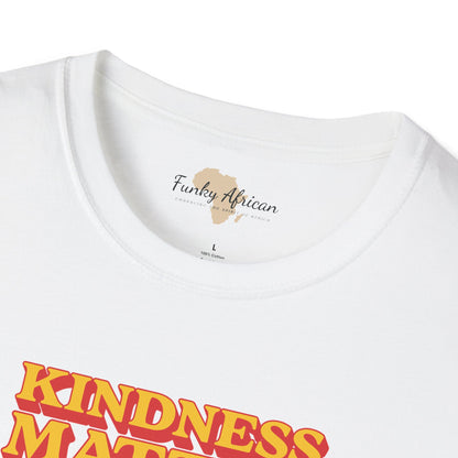 Kindness matter unisex softstyle tee