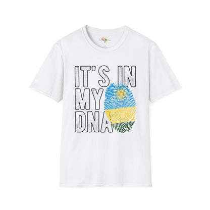 it's in my DNA unisex tee - Rwanda