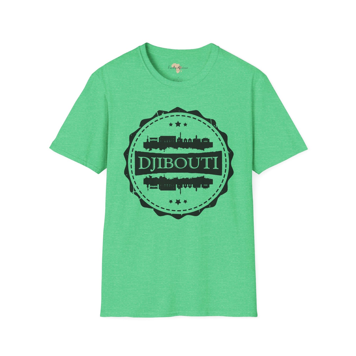 Djibouti Stamp unisex tee