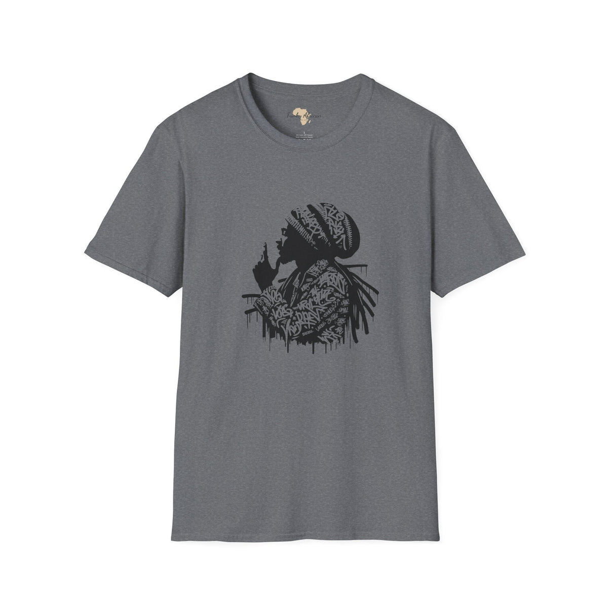 Natty graffiti unisex softstyle tee Funky African