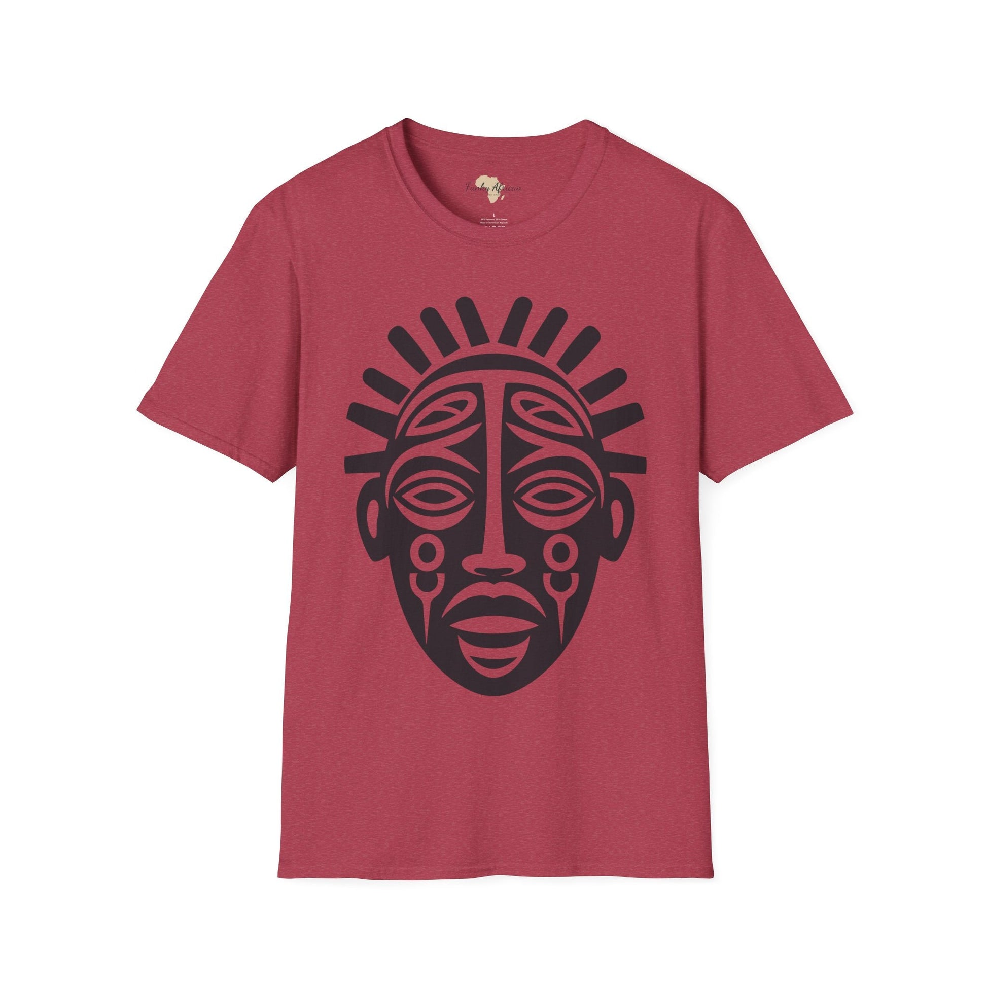 Aborigines graffiti unisex softstyle tee Funky African