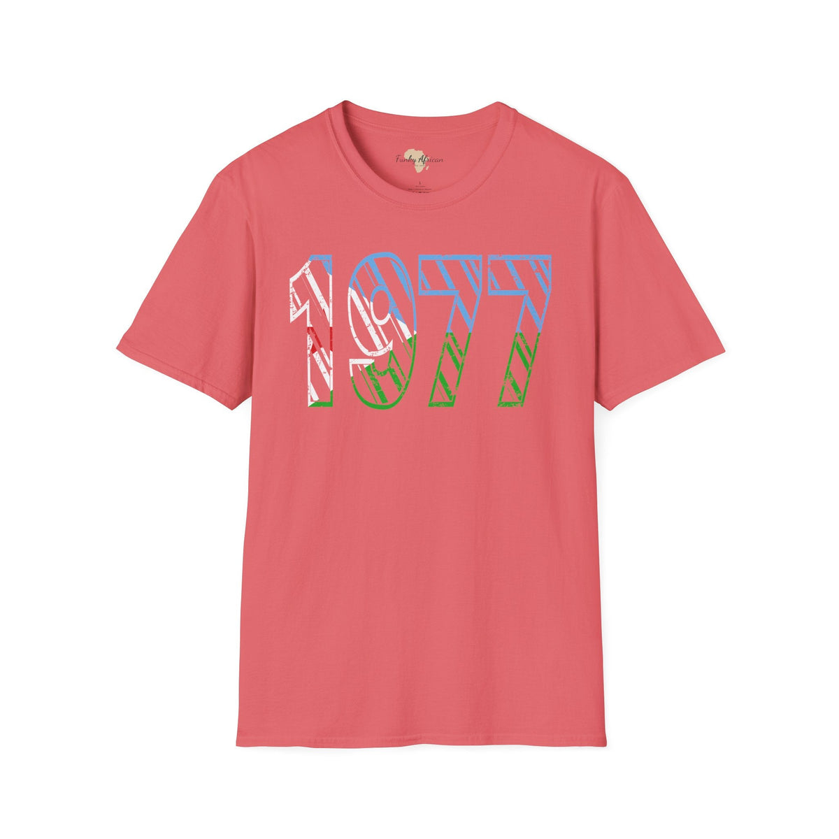 Djibouti year unisex softstyle tee Funky African