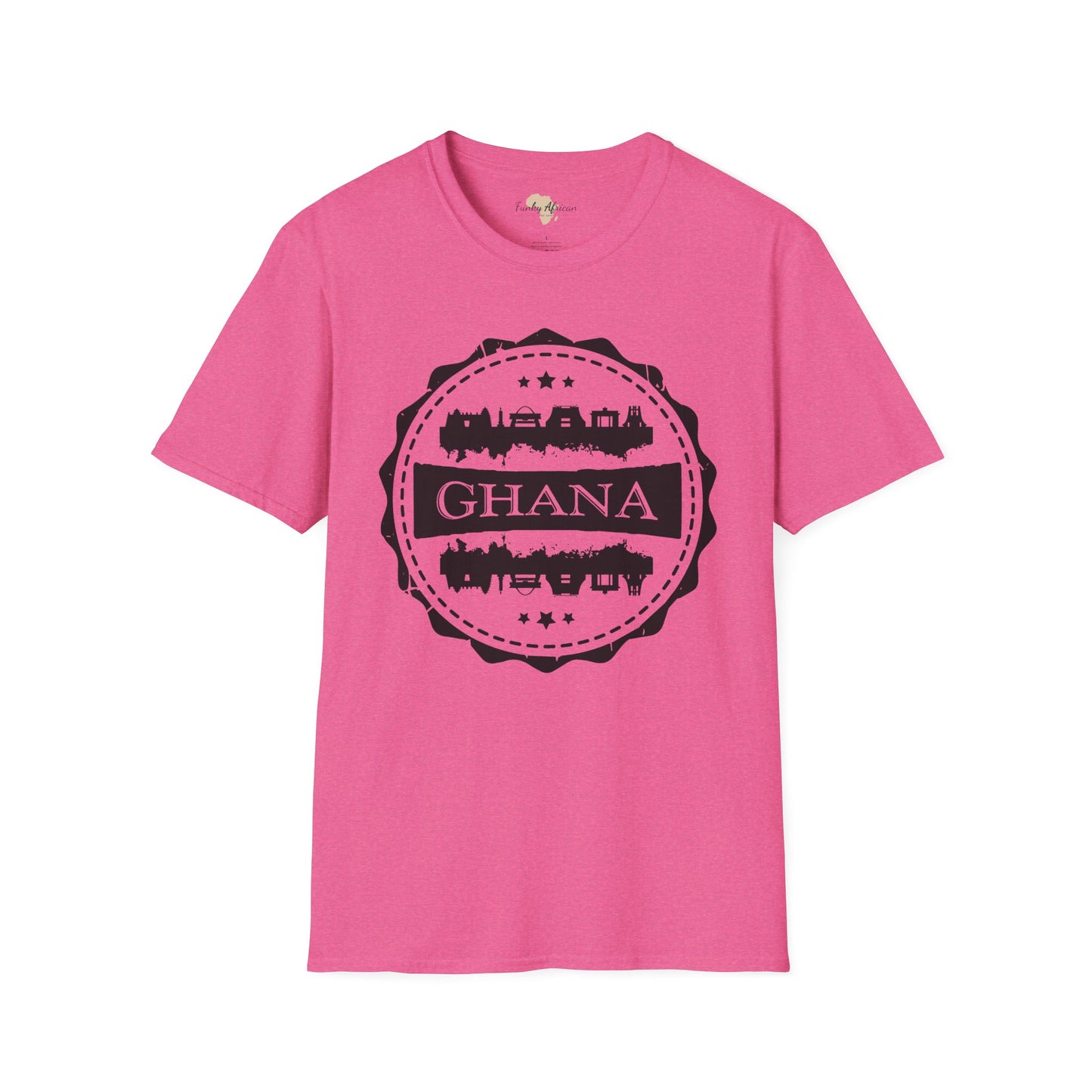 Ghana Stamp unisex tee