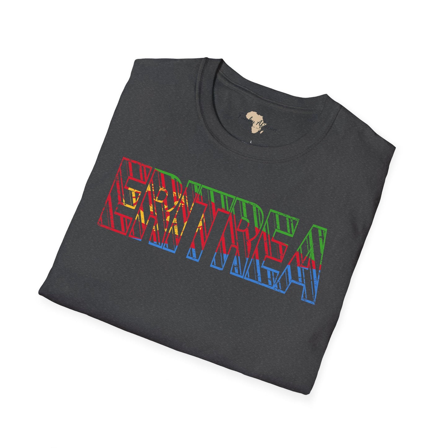 Eritrea text unisex softstyle tee