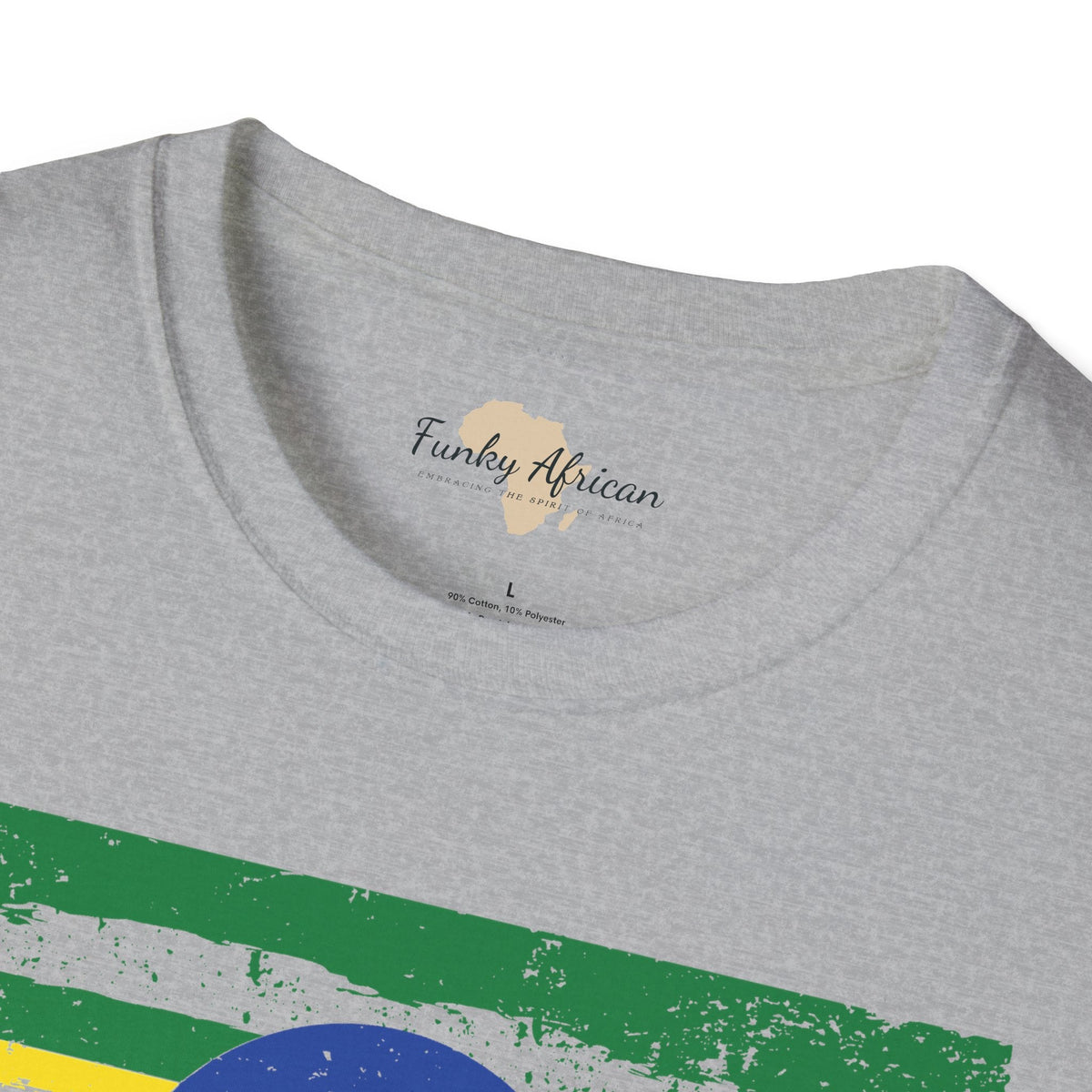 Ethiopia strip unisex softstyle tee Funky African