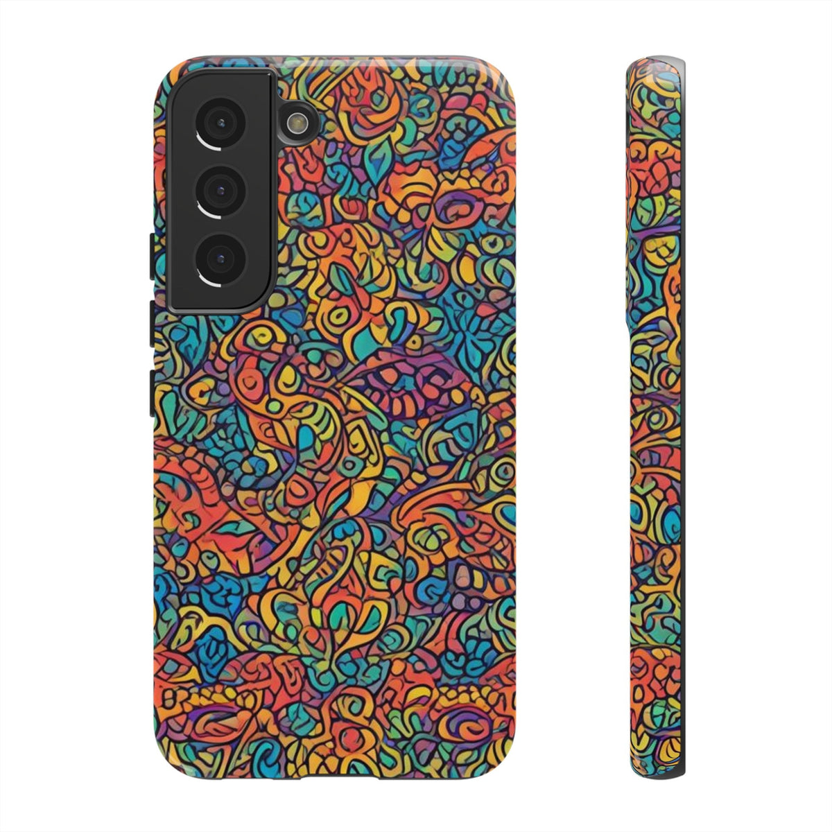 African Print Samsung Galaxy Tough Case Funky African