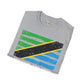 Tanzania strip unisex softstyle tee Funky African