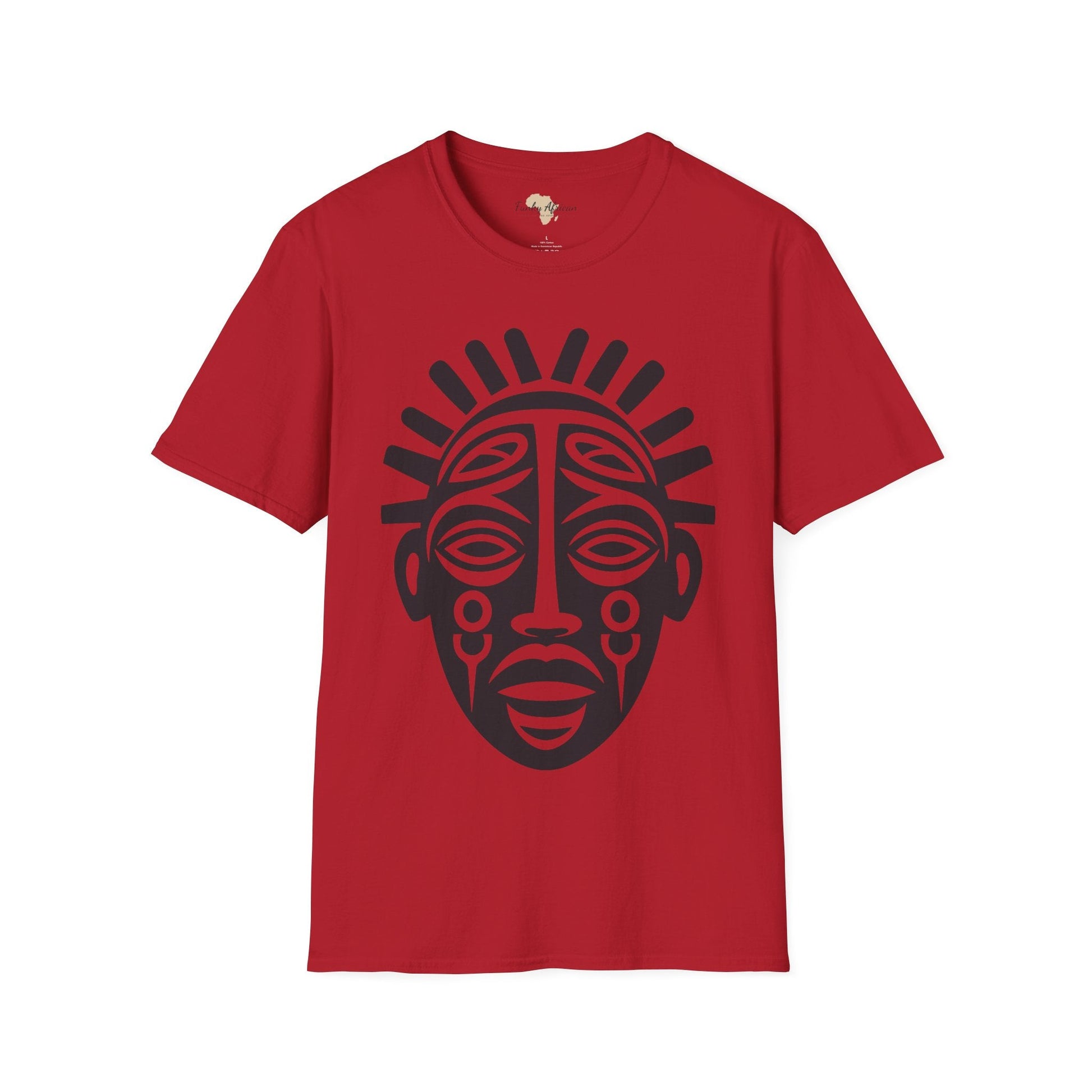 Aborigines graffiti unisex softstyle tee Funky African