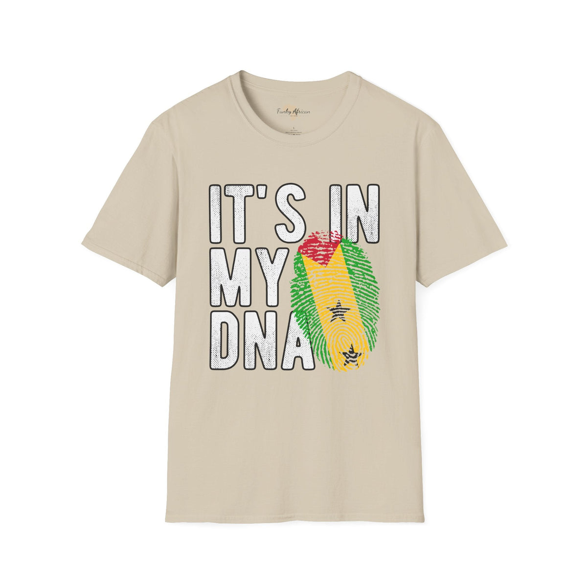 it's in my DNA unisex tee - São Tomé and Príncipe Funky African
