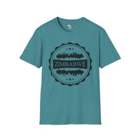 Zimbabwe Stamp unisex tee Printify
