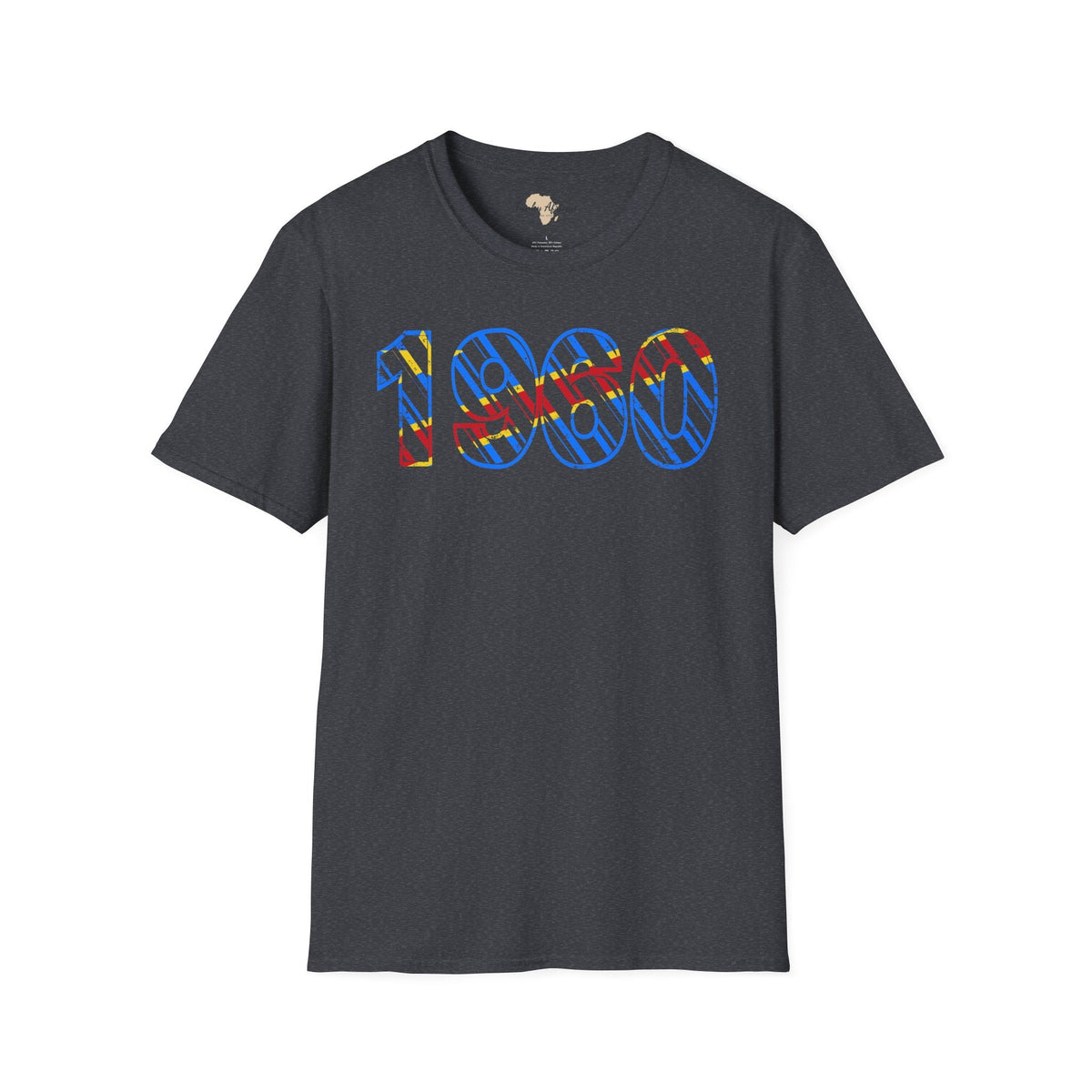DR Congo year unisex softstyle tee Funky African