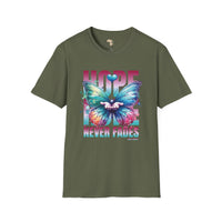 Hope never fails unisex softstyle tee Funky African