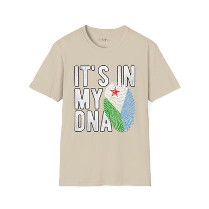 it's in my DNA unisex tee - Djibouti