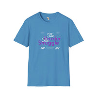 The harder the struggle unisex softstyle tee Funky African