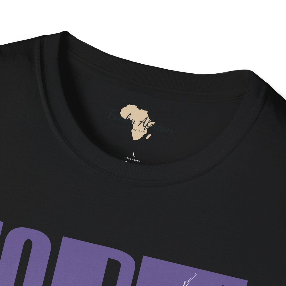 Hope unisex softstyle tee Funky African