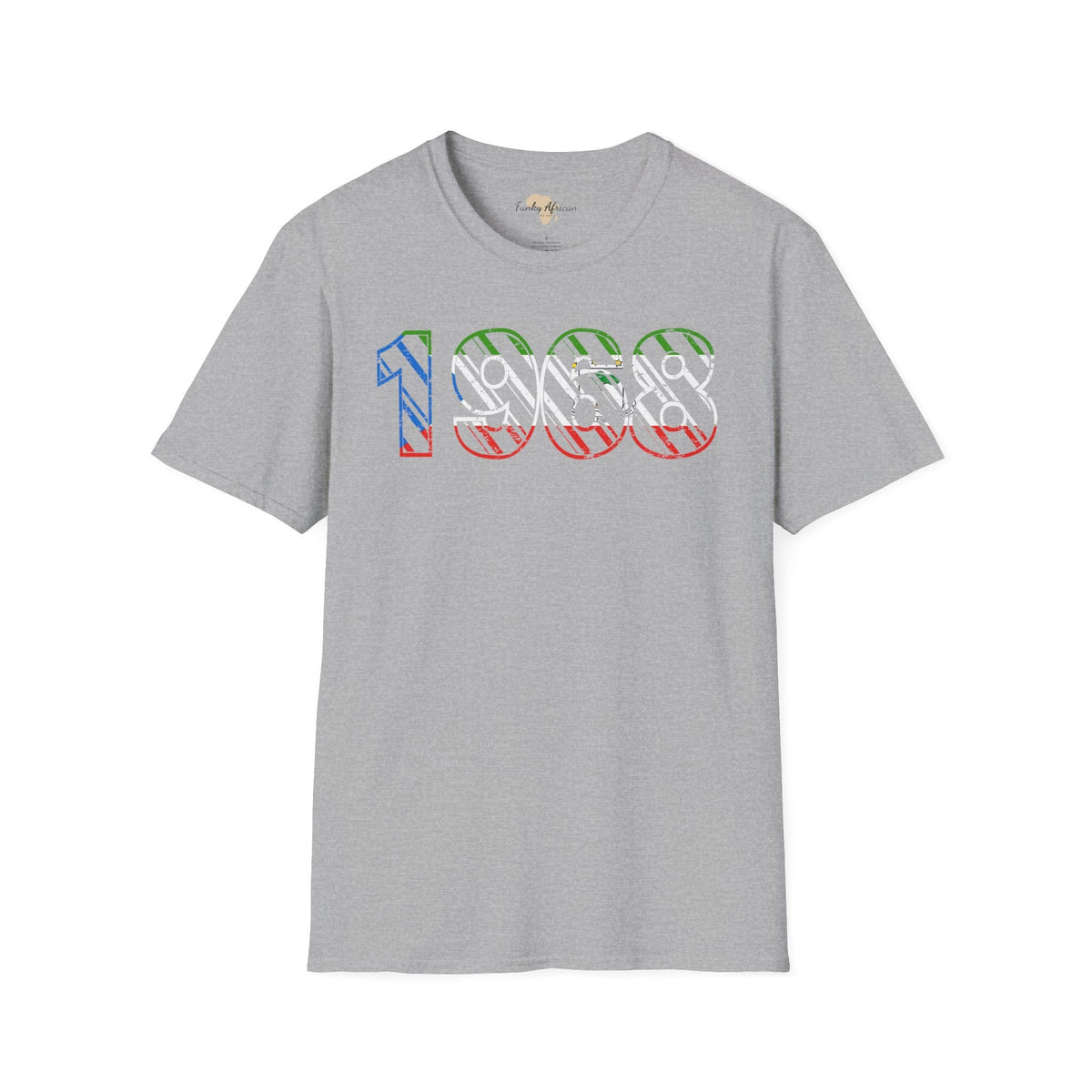 Equatorial Guinea year unisex softstyle tee Funky African