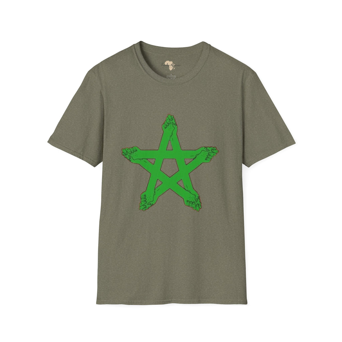 Maroc unisex softstyle tee Funky African