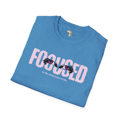 Focused unisex softstyle tee