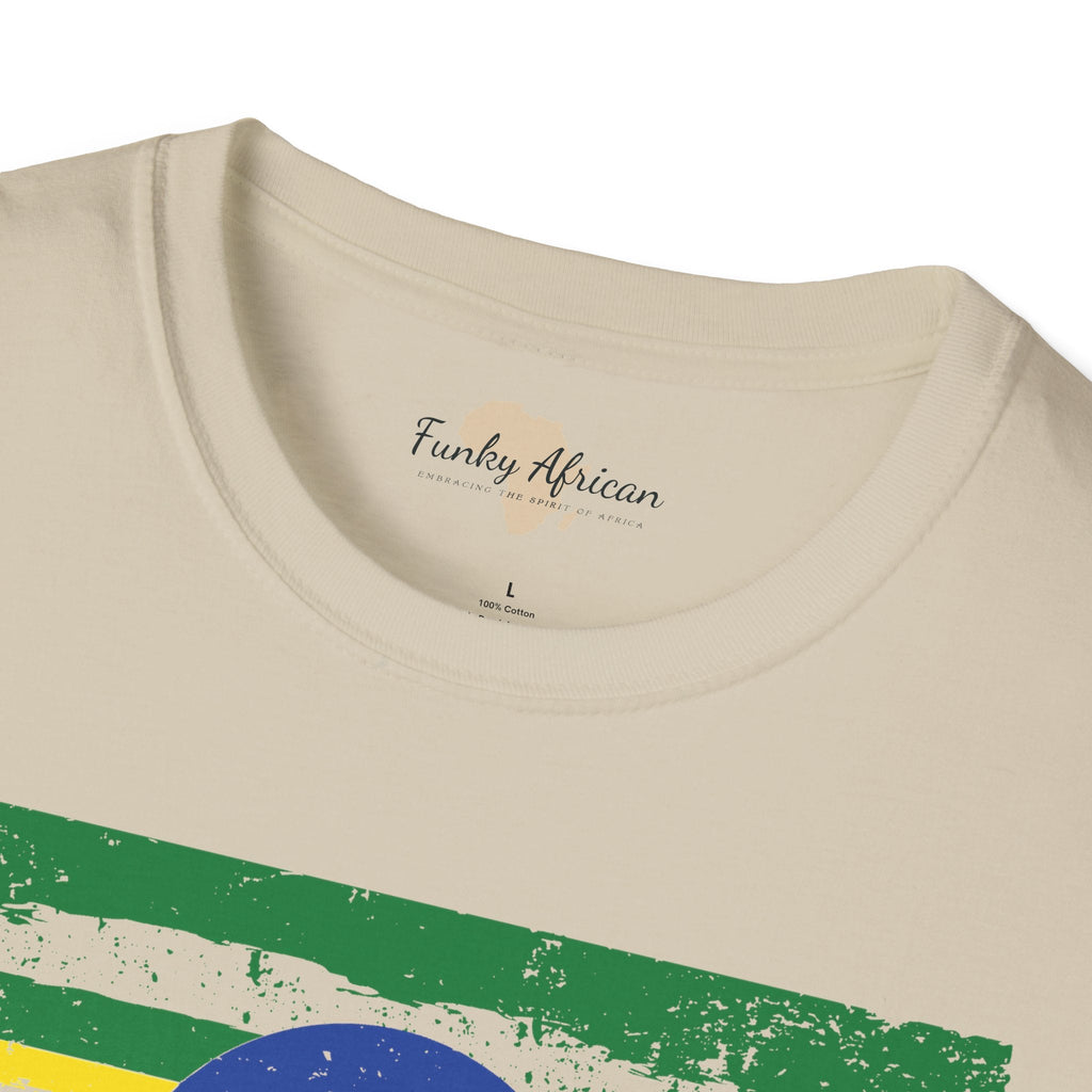 Ethiopia strip unisex softstyle tee Funky African