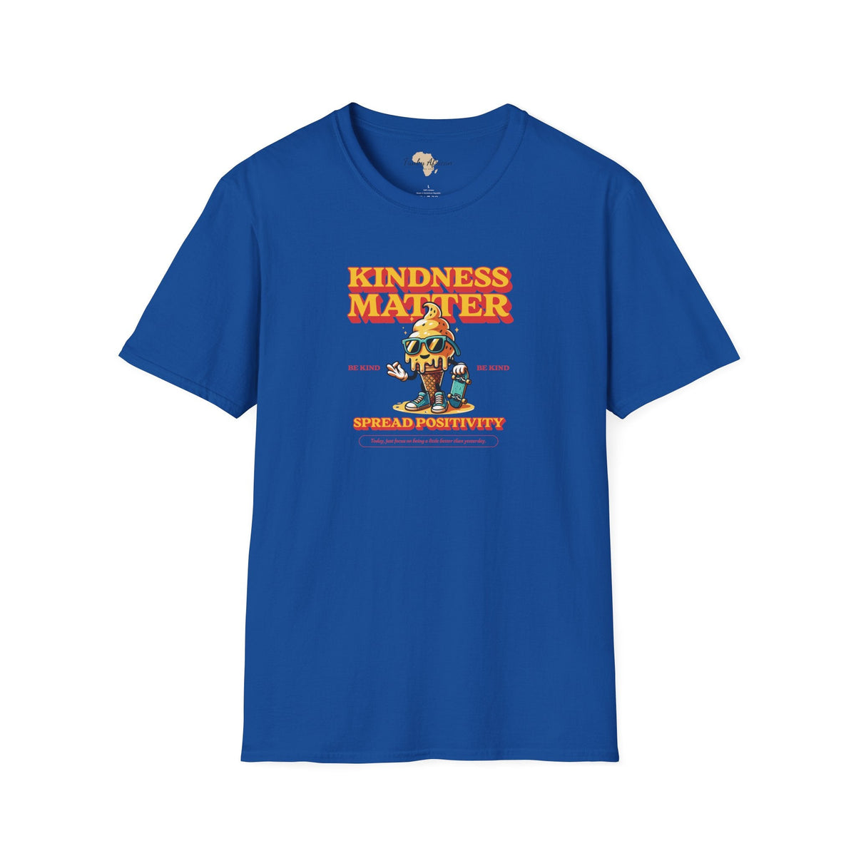 Kindness matter unisex softstyle tee Funky African