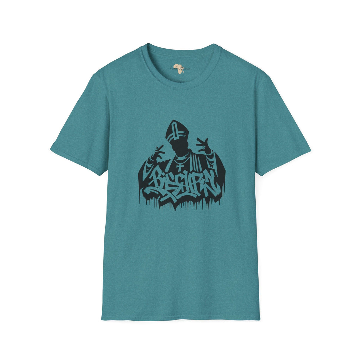 Funky graffiti unisex softstyle tee Funky African