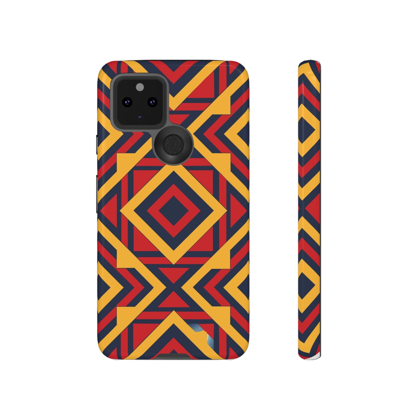 African Print Google Pixel Tough Cases