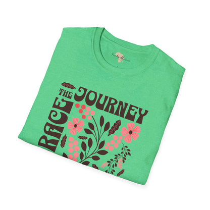 Embrace the journey unisex softstyle tee