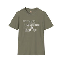 Through struggle unisex softstyle tee Printify