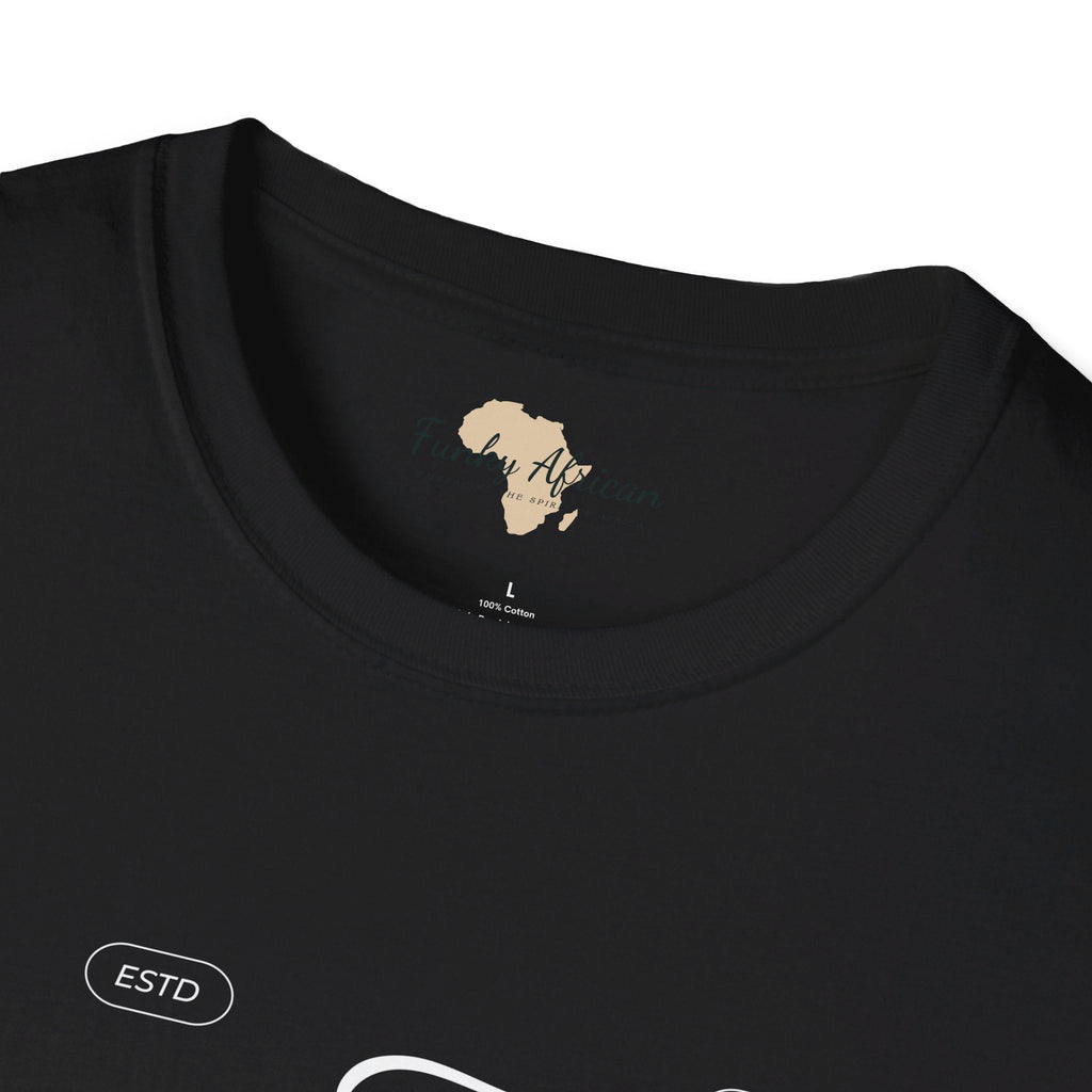 The harder the struggle unisex softstyle tee Funky African