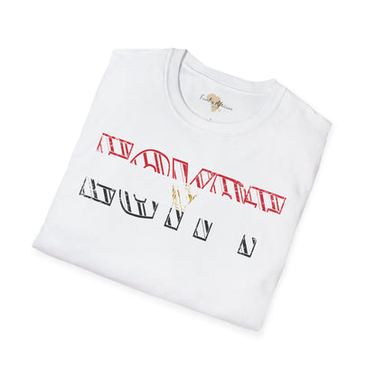 Egypt text unisex softstyle tee