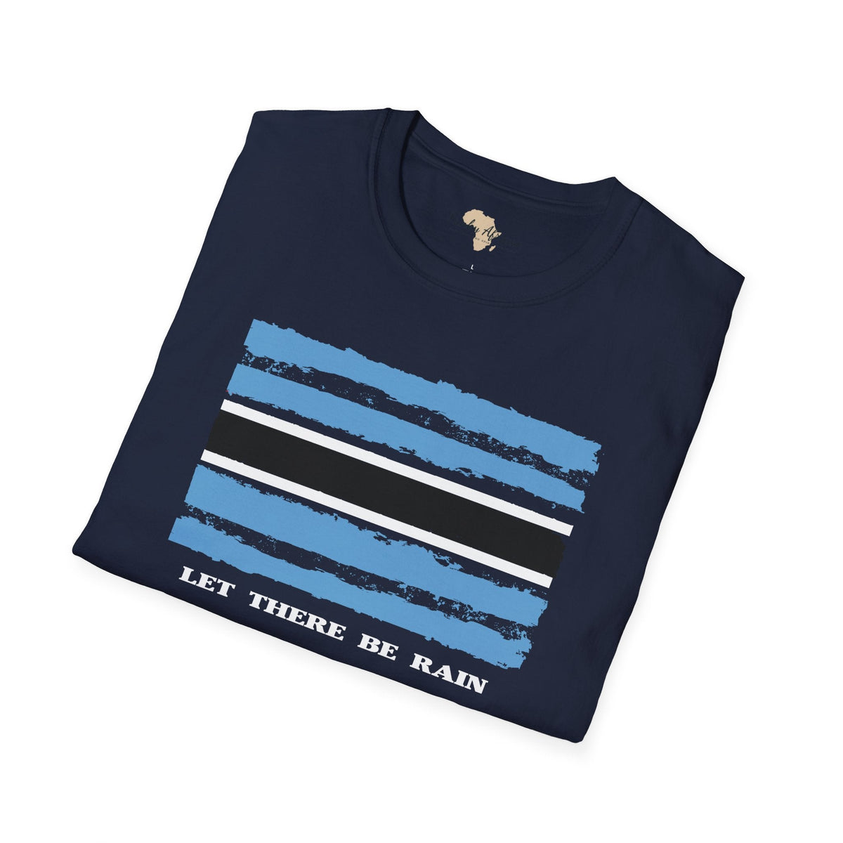 Botswana strip unisex softstyle tee Funky African