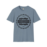 Zimbabwe Stamp unisex tee Printify