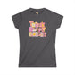 Think Happy Thoughts Women's Softstyle Tee Funky African