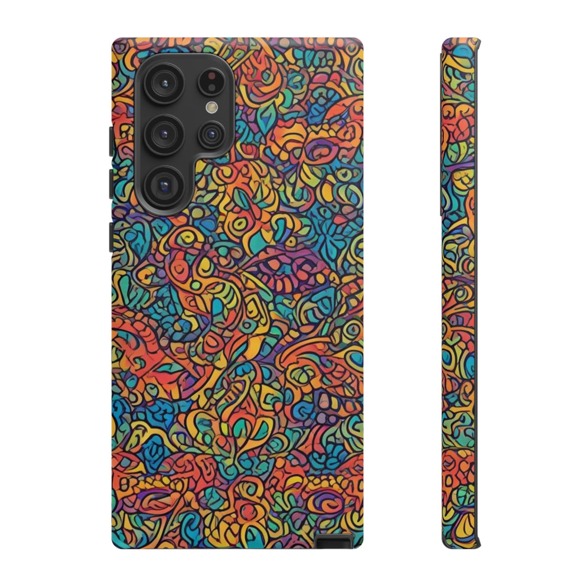 African Print Samsung Galaxy Tough Case Funky African