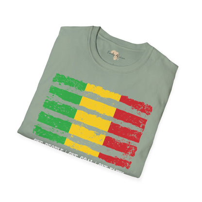 Malian strip unisex softstyle tee