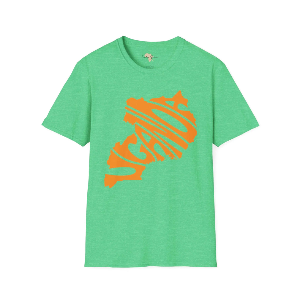 Uganda cut unisex softstyle tee Funky African