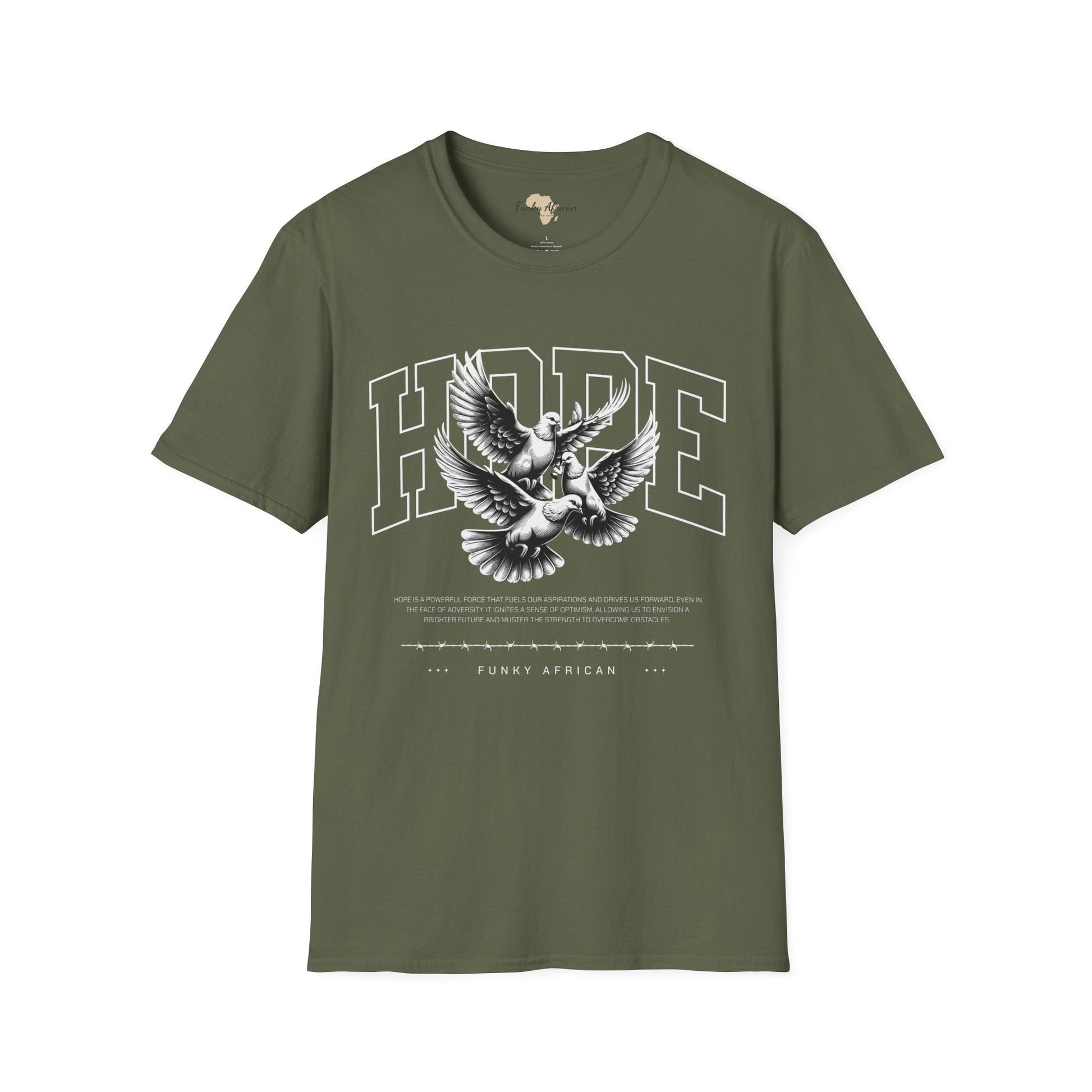 Hope unisex tee Funky African