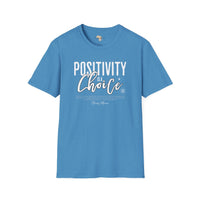 Positivity is a choice unisex softstyle tee Funky African