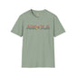 Angola text unisex softstyle tee Funky African