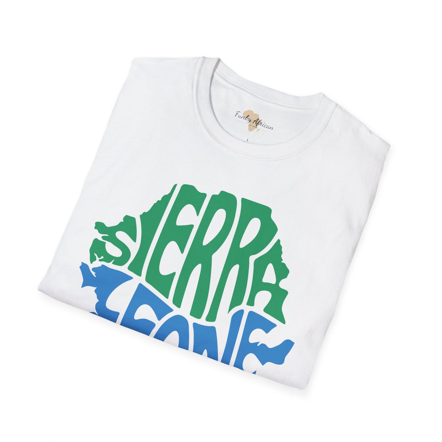 Sierra Leone cut unisex softstyle tee