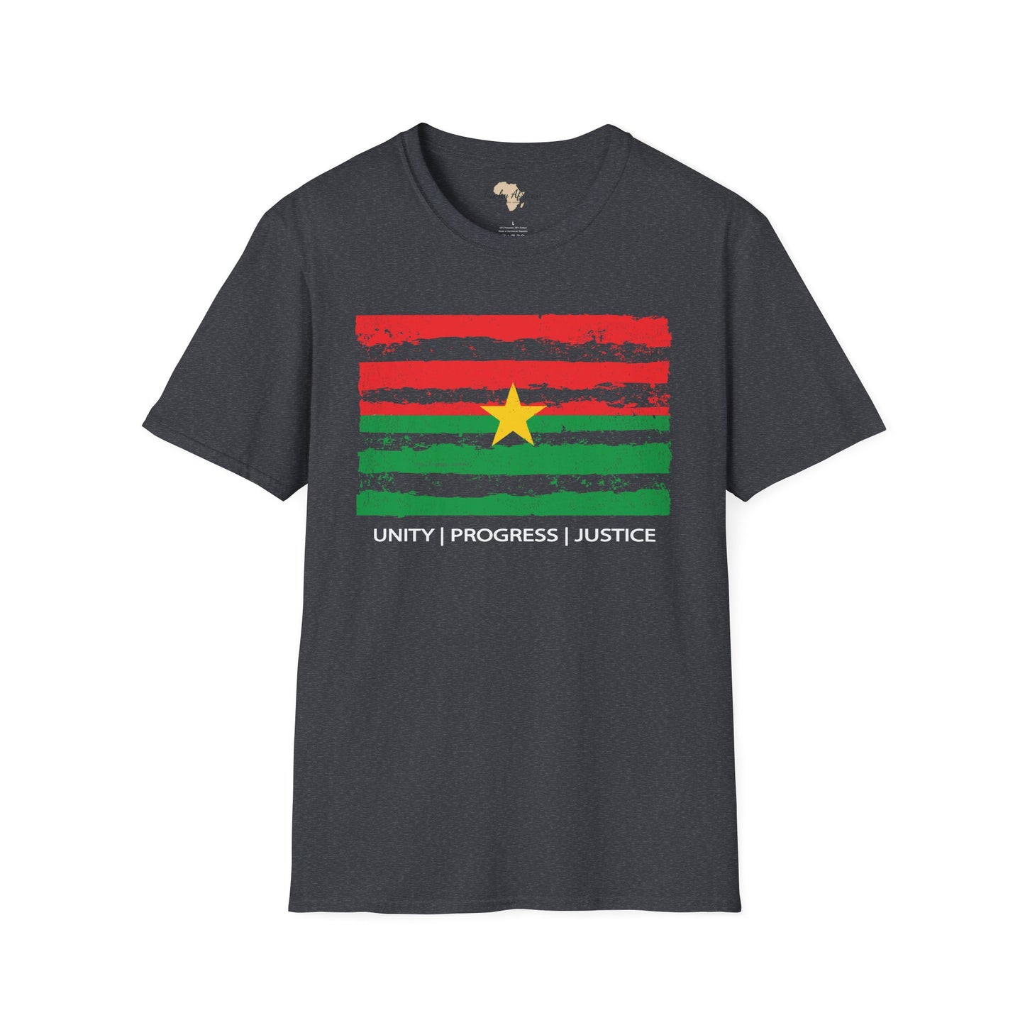 Burkina Faso strip unisex softstyle tee