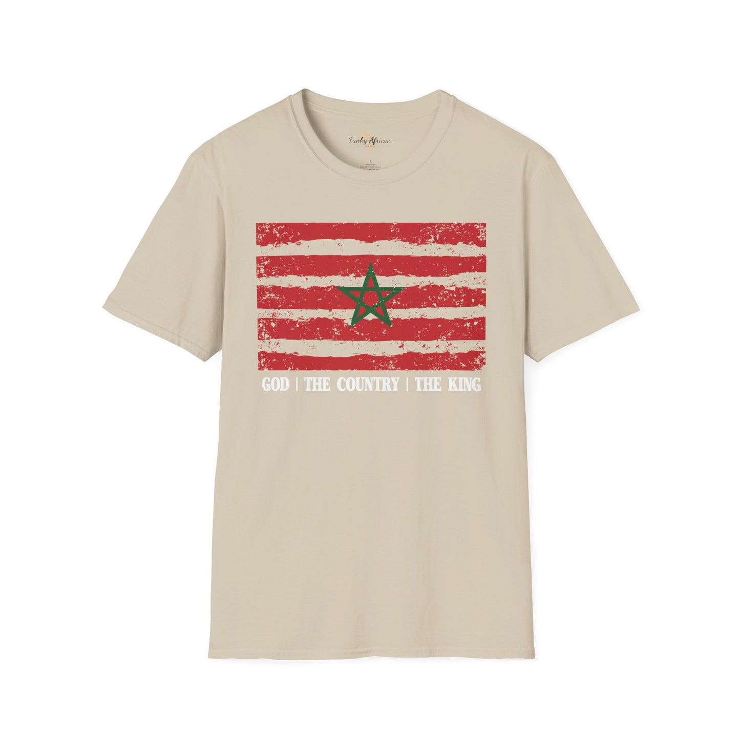 Morocco strip unisex softstyle tee