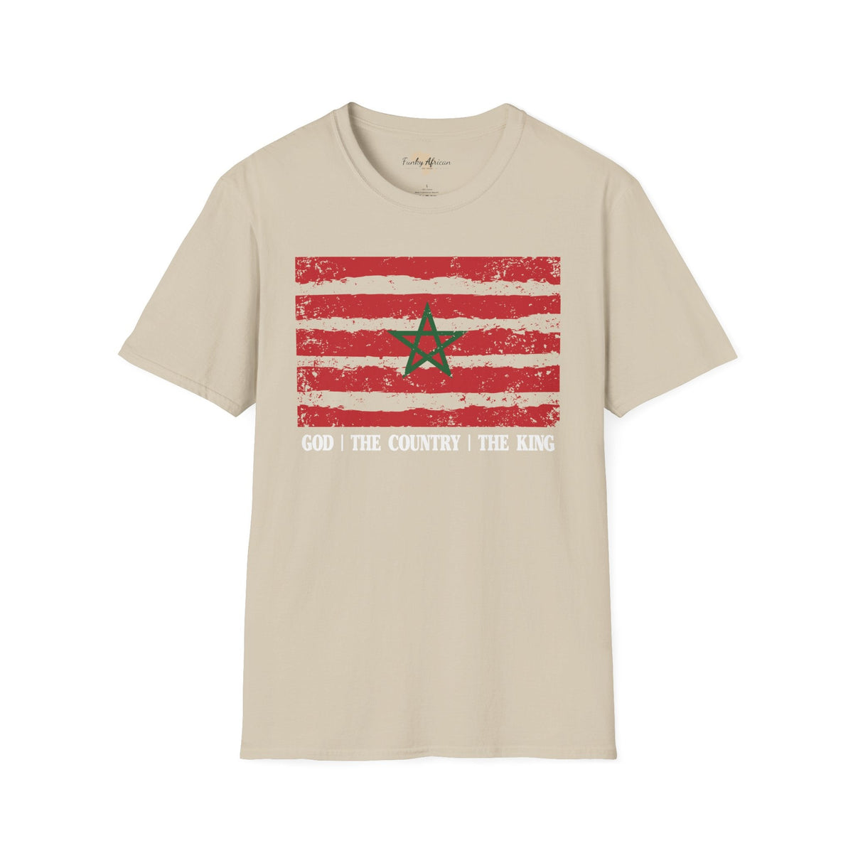 Morocco strip unisex softstyle tee Funky African