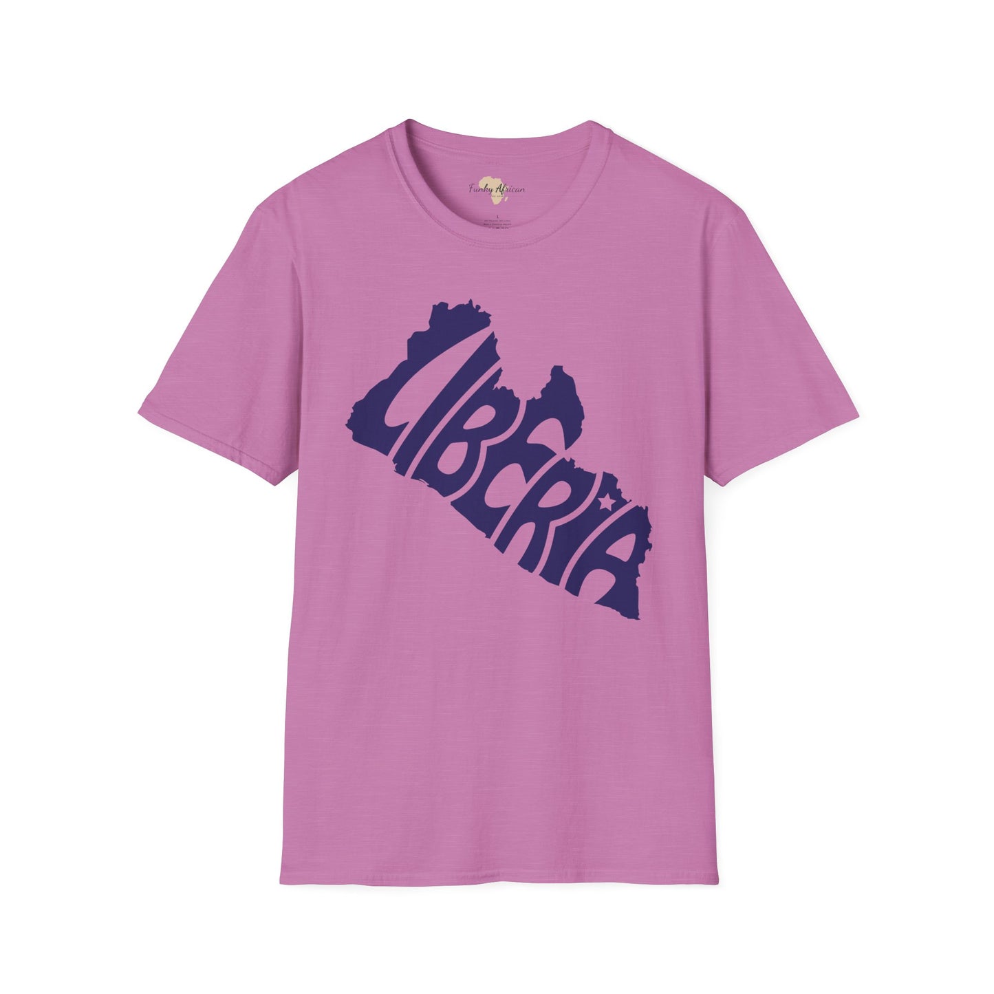 Liberia cut unisex softstyle tee